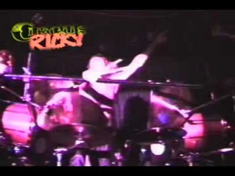 Mark Lang on the drums LIVE September 10, 1994