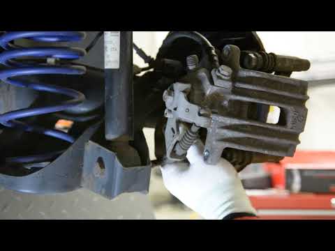VW Polo 6r Brake pads break discs replacement Part 1/2
