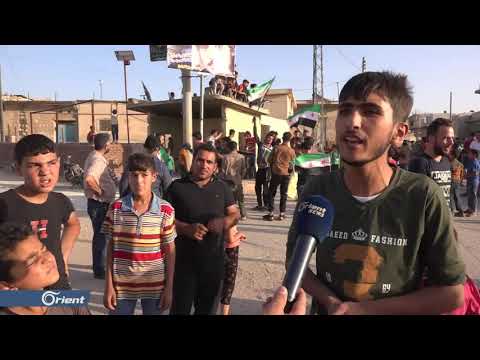 احياء ذكرى الشهيد عبد الباسط الساروت  في كفر نوران في محافظة حلب