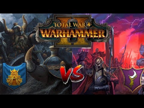 The Dwarfs March On | Dwarfs vs Dark Elves - Total War Warhammer 2 Multiplayer Game