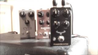 Video thumbnail for Buffalo FX Germanium Fuzz, CVIII Silicon Fuzz and Power Booster review by gilmourish