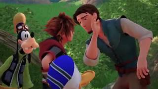KINGDOM HEARTS III LUCCA 2018 Tangled Trailer *ENGLISH*