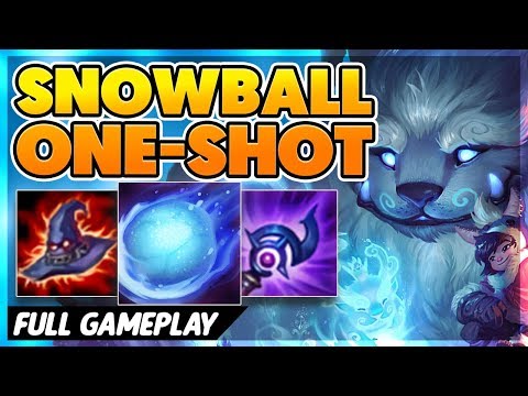 ACROSS THE MAP ONESHOTS (GIANT SNOWBALLS) - BunnyFuFuu Full Gameplay