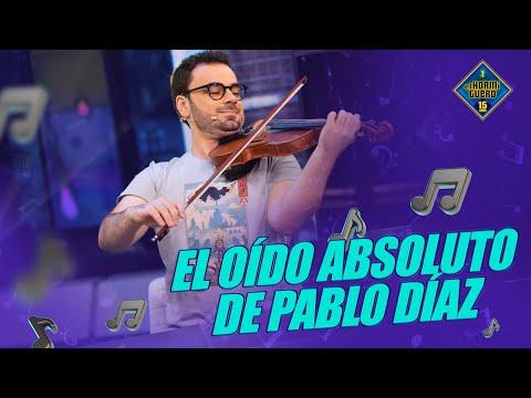 ¡ESPECTACULAR! El oído absoluto de Pablo Díaz - El Hormiguero