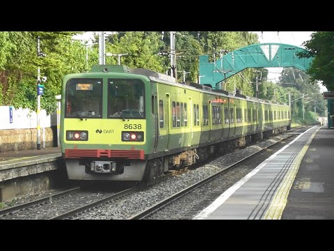 Irish Rail 8520 Class Dart Train 8638 - Sydney Parade Station, Dublin