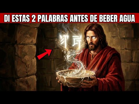 Jesús Reveló 2 Palabras SAGRADAS para CONVERTIR el Agua En Medicina Espiritual