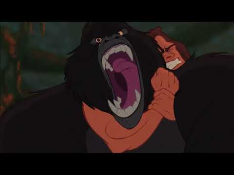 Tarzan vs Kerchak