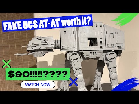 I Spent $90 on FAKE Lego on Aliexpress - UCS AT-AT - Jie Star