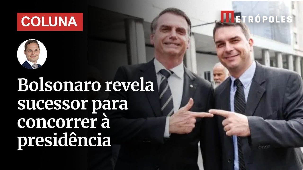 Saiba o que levou Bolsonaro a escolher Flvio como candidato  presidncia