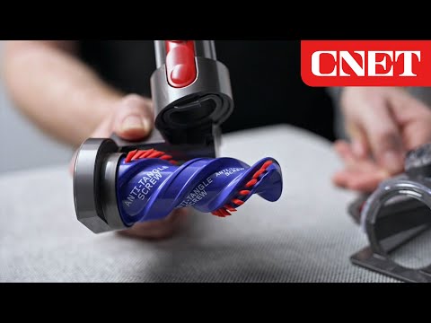 New Dyson Cordless Vacuum Ditches Trigger (V12 Detect...