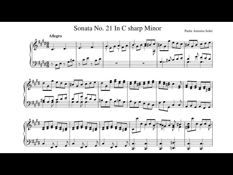 Soler: Sonata in C sharp minor - Alicia de Larrocha, 1959 - MHS 1346