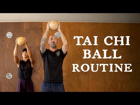 5-Minute Tai Chi Ball Routine for Mobility
