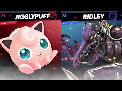 Lady (Jigglypuff) vs PSideB (Ness, Ridley) - Winners Round 2 - Harvest Smash 23