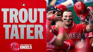 Mike Trout opens up the scoring with a two-run home run for the Angels! ???? | MLB Highlights