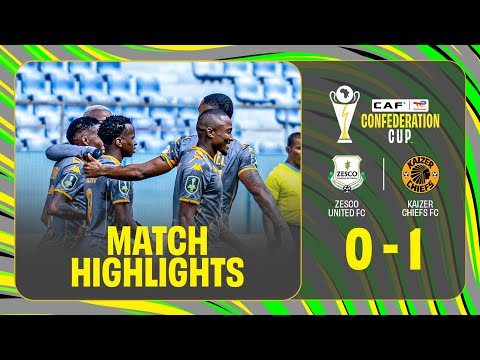 HIGHLIGHTS | ZESCO United FC 🆚 Kaizer Chiefs FC | Matchday 3 | 2025-26 #TotalEnergiesCAFCC