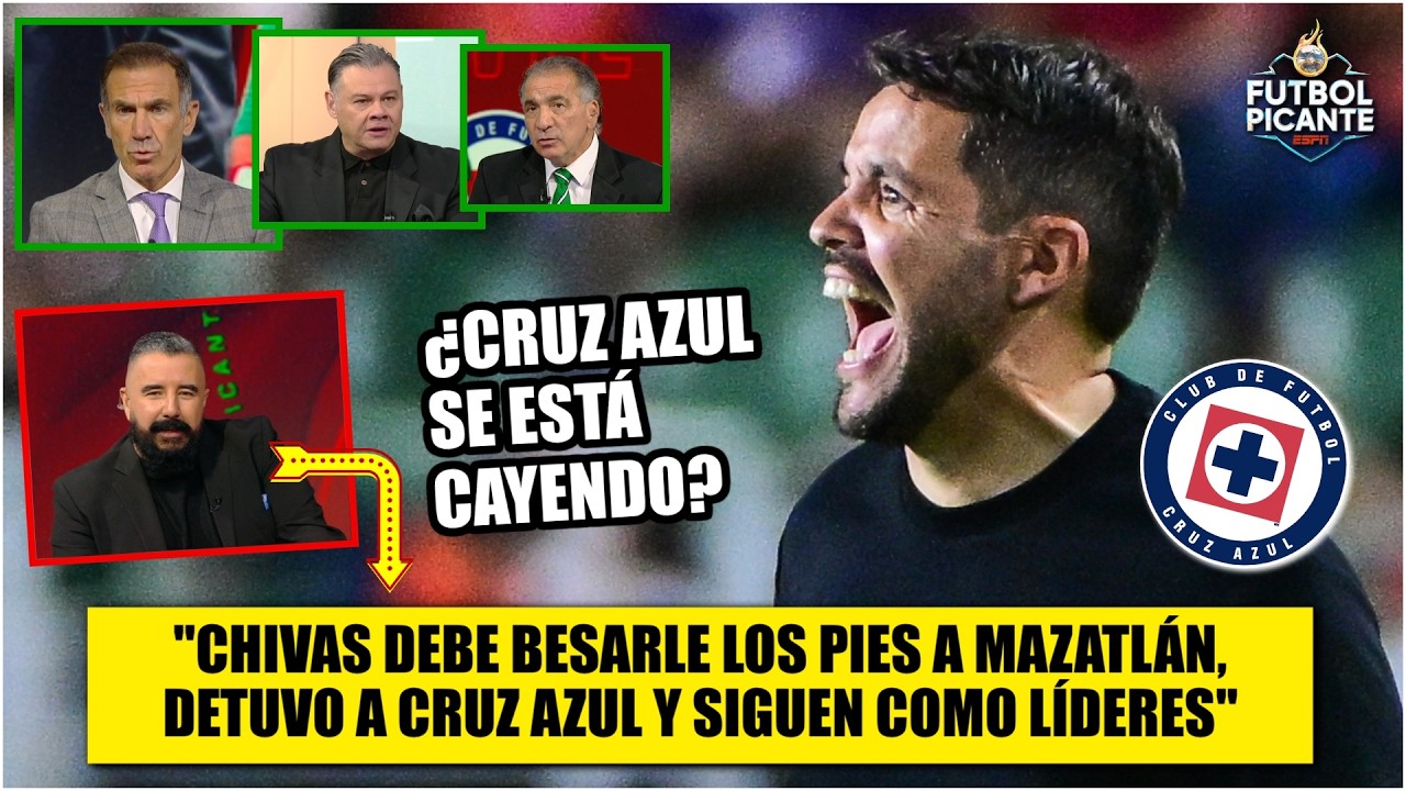 CRUZ AZUL PERDIÓ CHANCE de ser LÍDER, EMPATÓ vs MAZATLÁN. Sigue de PERDONA VIDAS | Futbol Picante