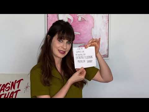 Fabriprint - Zooey Deschanel abraça seu lado astuto com Cricut Joy