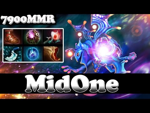 Dota 2 - MidOne 7900MMR Plays Puck Vol 1 - Ranked Match Gameplay