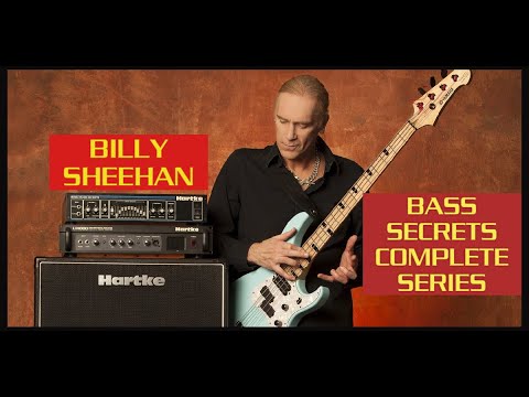 BILLY SHEEHAN BASS  SECRETS  COMPLETE SERIES
