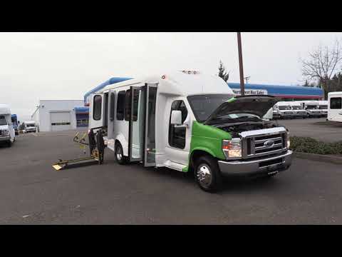 2011 Ford Starcraft Starquest 10 Passenger + 2 Wheelchair ADA Shuttle Bus - S83580