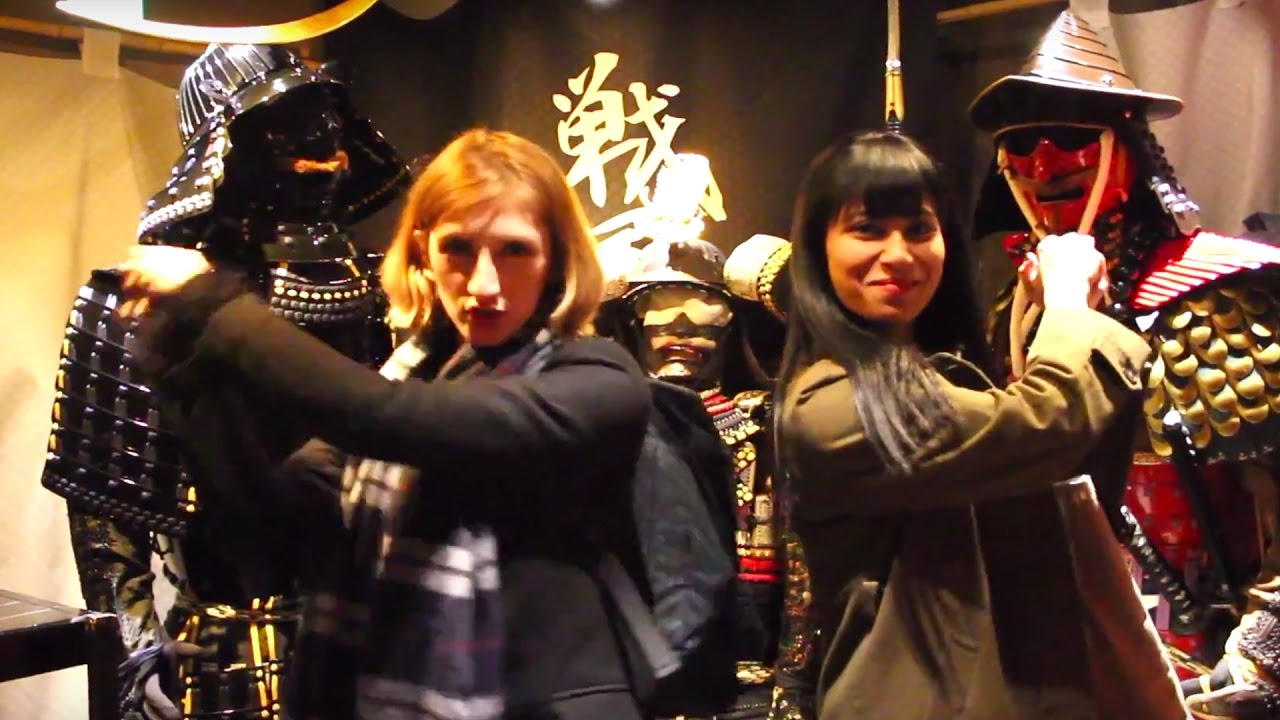 Crazy Samurai Themed Restaurant in Tokyo