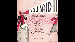 Lyda Roberti and Harold Arlen – Sweet and Hot