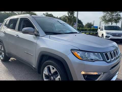 2019 Jeep Compass Limited SUV Gray 2.4l I-4