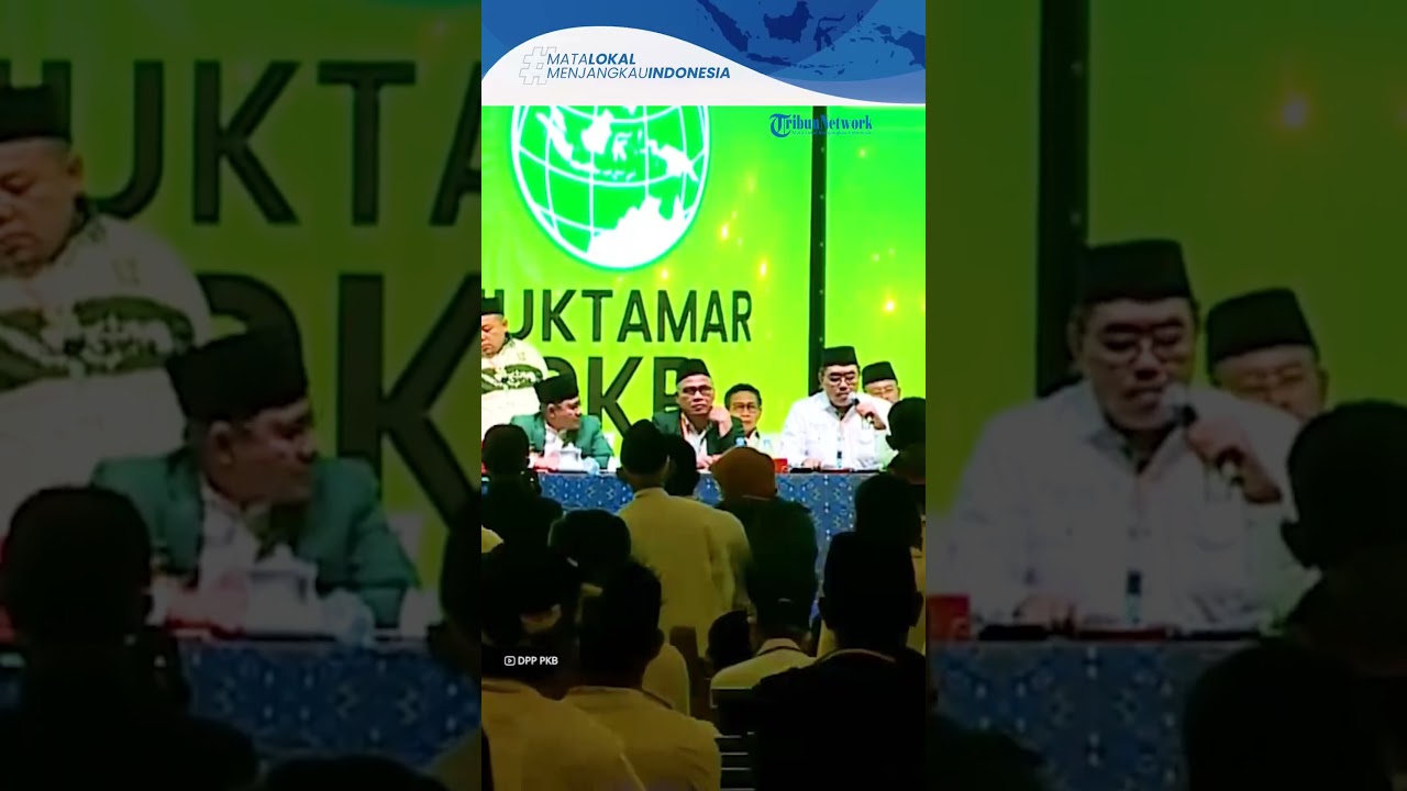 Cak Imin Ditetapkan Lagi Jadi Ketum PKB, Ribuan Kader Antusias Berdiri dan Teriakkan: Setuju