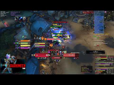 Blood DK - Mechagon Junkyard +21 - Teeming, Volcanic, Tyrannical, Awakened