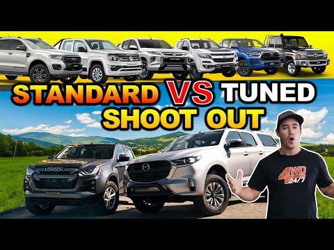 8 DUAL CAB UTES DYNO TESTED – Surprising results! Biggest gains & how we got them!