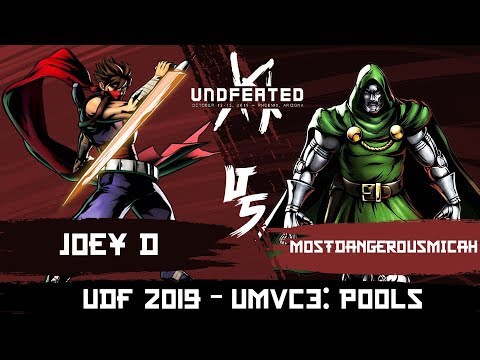 Joey D vs MostDangerousMicah - UDF 2019: UMvC3 Pools