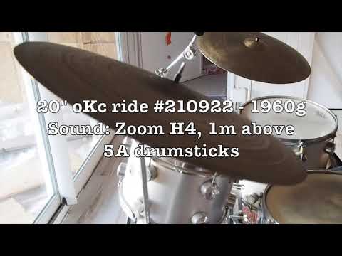 20" old K clone ride #210922  - 1960g - reworked since video