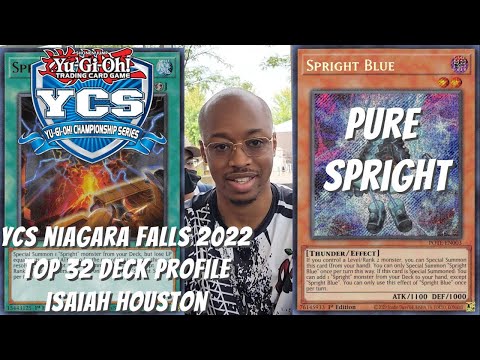 Yugioh YCS Niagara Falls 2022 Top 32 Deck Profile - Pure Spright - Isaiah Houston