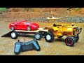 RC Restoration Tractor Remote Control Tractor DIY Tractor How To Make A Tractor Cardboard