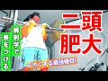 【筋トレ】腕を太くする二頭筋の最強種目! 賢く鍛えて弱点克服だ!【二頭肥大】