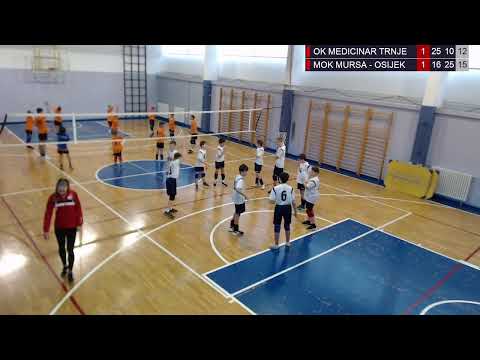 2.4.2022., PH MALA ODBOJKA, POLUFINALE, OK MEDICINAR TRNJE - MOK MURSA - OSIJEK