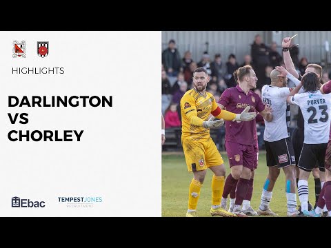 Darlington 0-3 Chorley - National League North - 2022/23