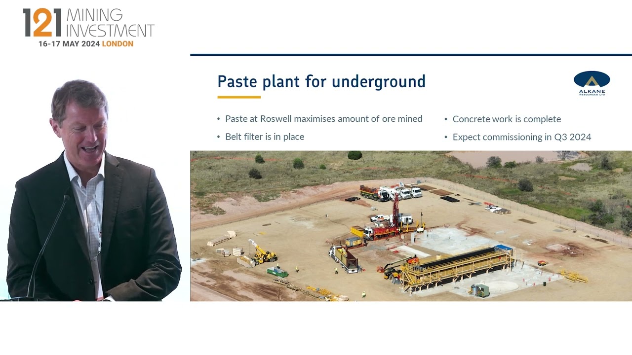 <span>17/5/2024</span><br>121 Mining Investment Conference London 2024