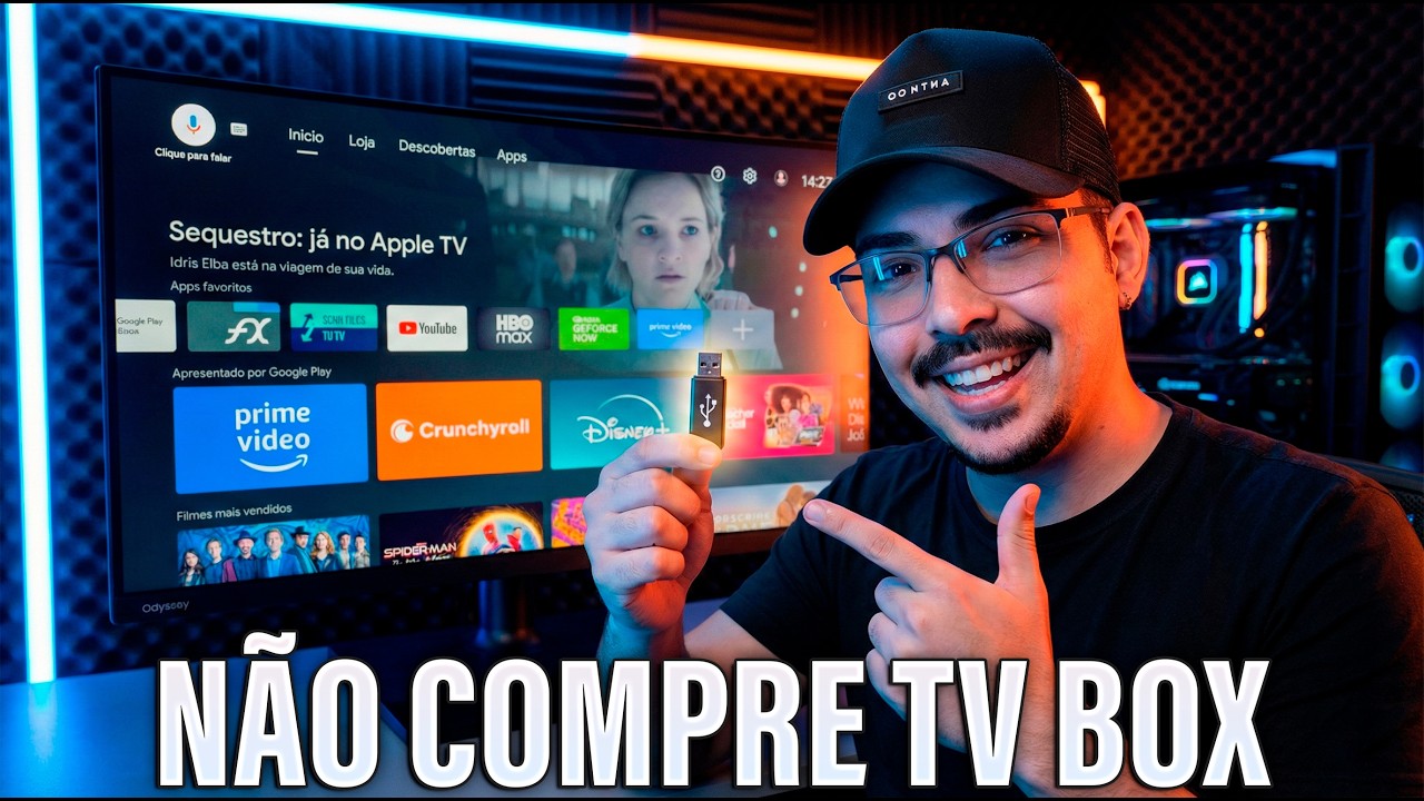 NÃO COMPRE TV BOX! Transforme seu PC em ANDROID TV com um PENDRIVE! 📺🔥