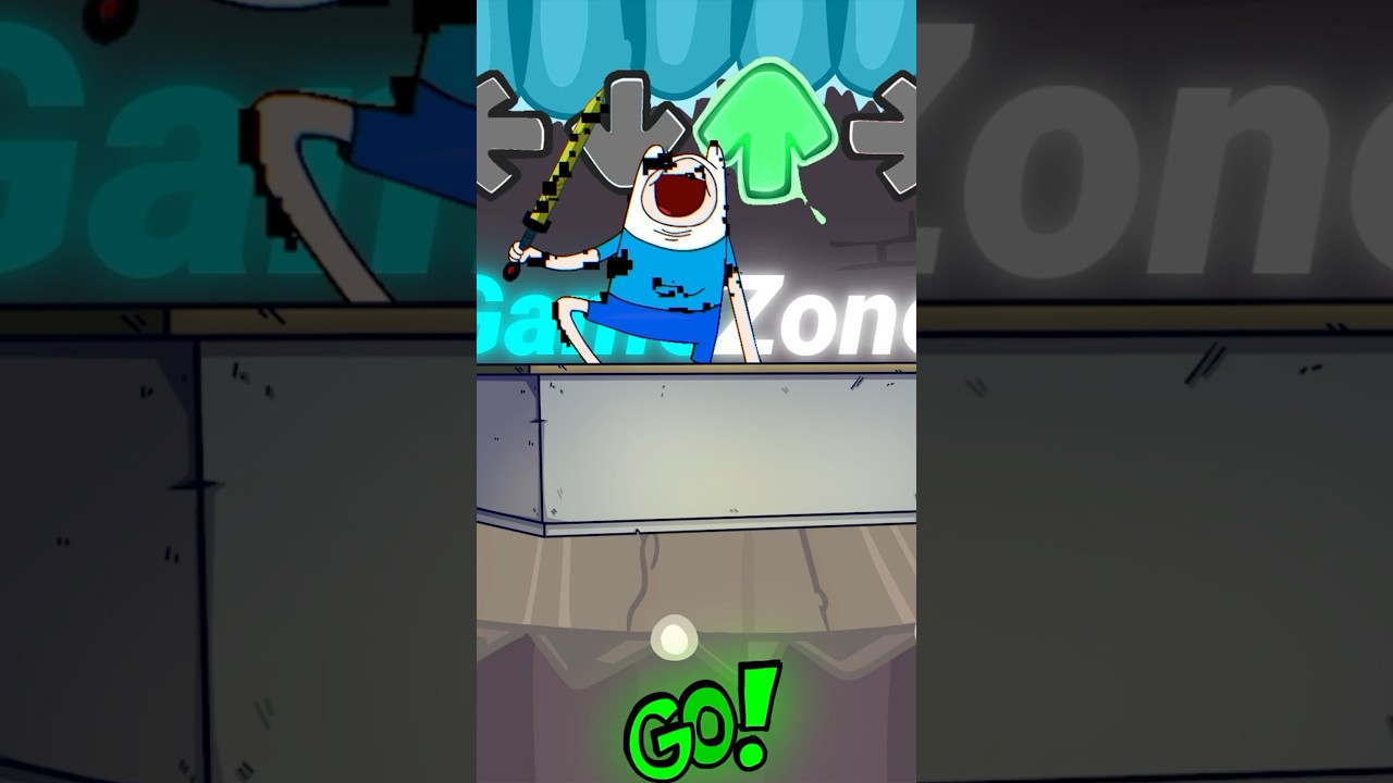 FNF Pibby Finn Playground Test VS Gameplay #shorts