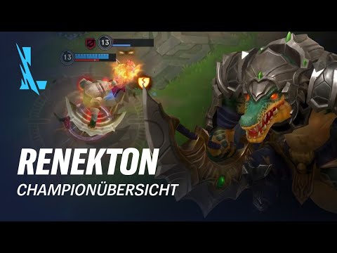 Championübersicht: Renekton | Gameplay – League of Legends: Wild Rift