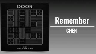 Download lagu CHEN (첸) - Remember (회상) mp3 Download lagu CHEN (첸) - Remember (회상) mp3