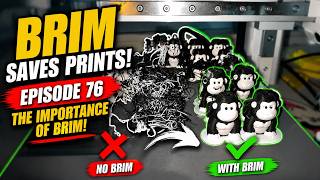 Even With Cool Plates You Still Need BRIM!!! | 3D Printing Buisness Ep75
