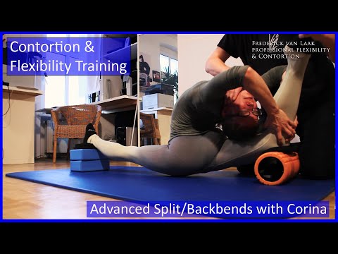 Contortion Training by Flexyart 129: Oversplit & Needles - Also for Yoga, Poledance, Ballet, Dance