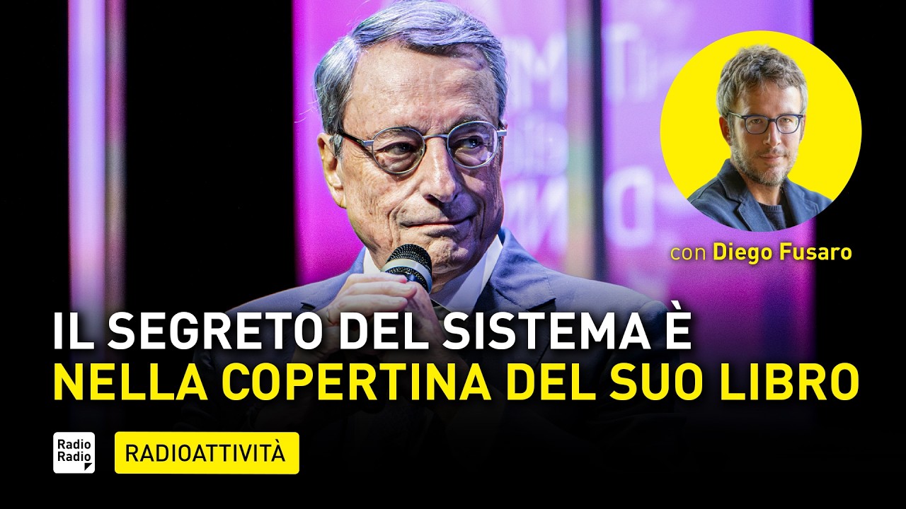 Il nuovo libro di MARIO DRAGHI svela (già in copertina) il SEGRETO del sistema neoliberale