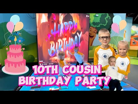 10 URODZINY KUZYNKI W PARKU ROZRYWKI - Epic 10th Birthday Party at Trampoline Park!