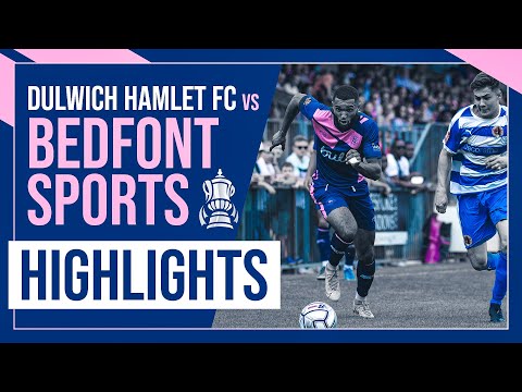 HAMLET HIGHLIGHTS | Dulwich Hamlet (0) v (1) Bedfont Sports | Emirates FA Cup | 18/09/2021