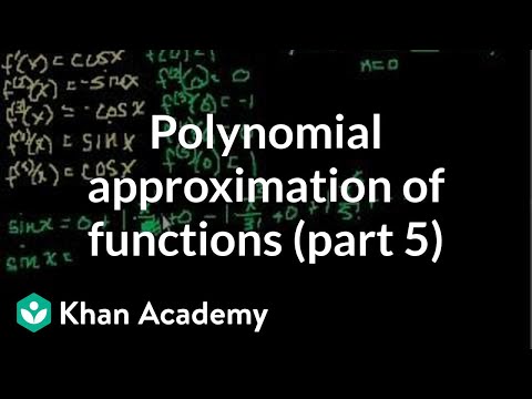 Polynomial Approximation of Functions Part 5