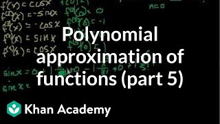 Polynomial approximations of functions (part 5)
