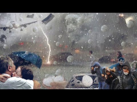 пре 2 минута! Небо напада Краљево, Србијо! Народи трче - Србија Град